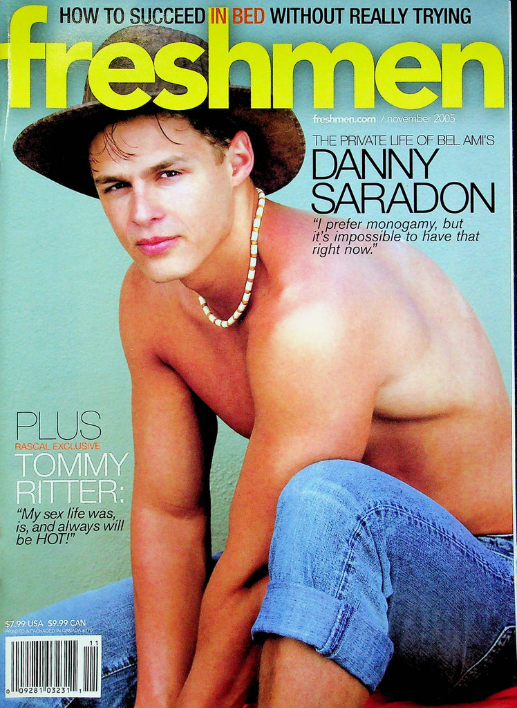 Freshmen Adult Magazine Danny Saradon & Tommy Ritter November 2005 0621122RP