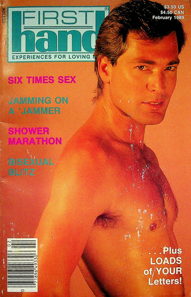 First Hand Digest Mag Shower Marathon February 1989 051922RP