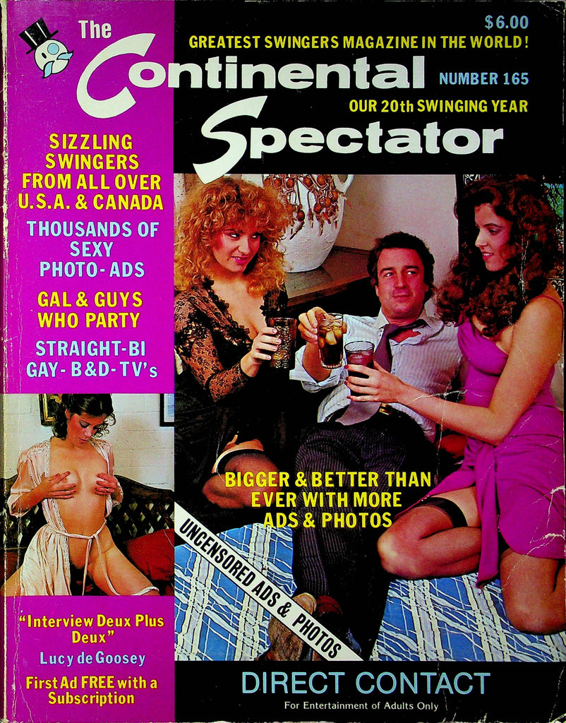 The Continental Spectator Swinger Magazine No.165 1984 030223RP