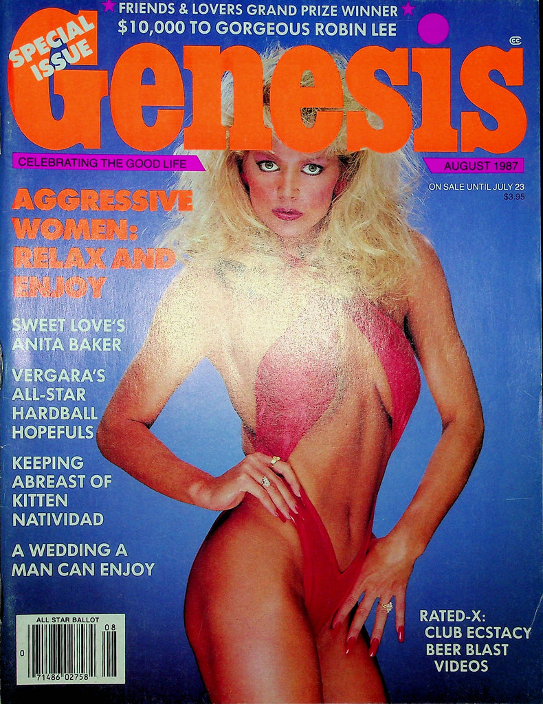 Genesis Magazine Anita Baker & Nydia August 1987 102422RP2