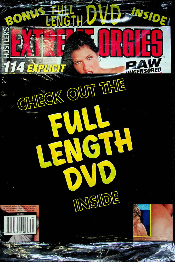 Hustler's Extreme Orgies Magazine No Holes Barred 2000s 011923RP