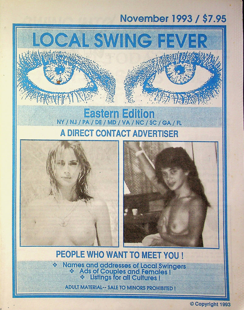 Local Swing Fever Magazine Eastern Edition November 1993 022323RP