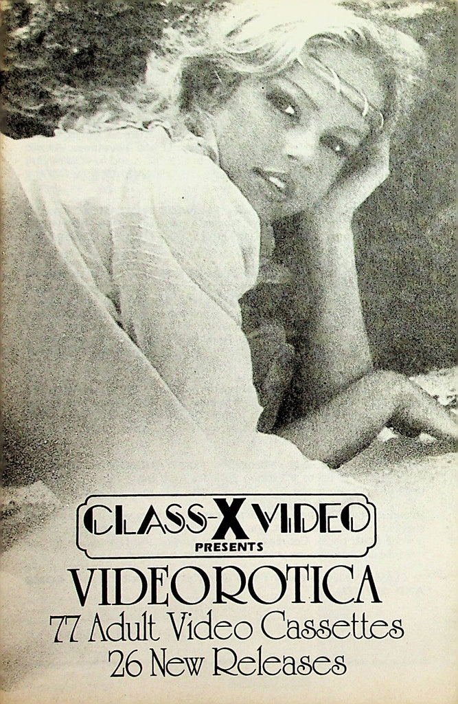 Class X Video Presents Videorotica Catalog  1970's    030123lm-p