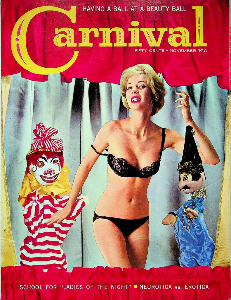 Carnival Magazine Leslie's Last Fling & Valor And Lingerie November 1962 061622RP