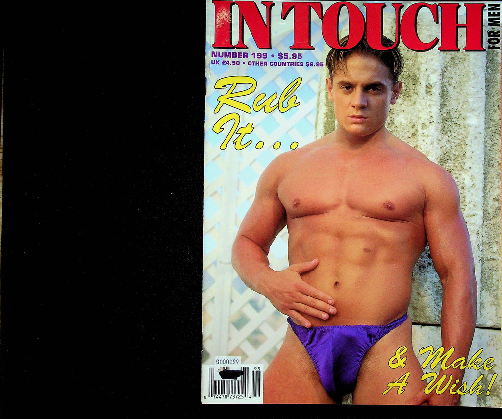 In Touch Adult Magazine Charles Busch Profile & Marco Rossi #199 November 1993 062022RP