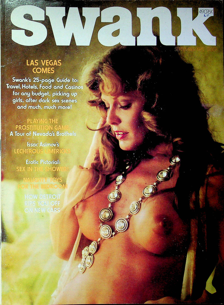 Swank Magazine Las Vegas Guide & Issac Asimov September 1975 032023RP