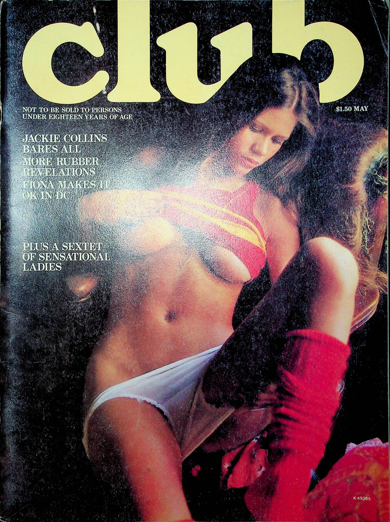 Club Magazine Jackie Collins & Fiona In DC May 1975 010923RP