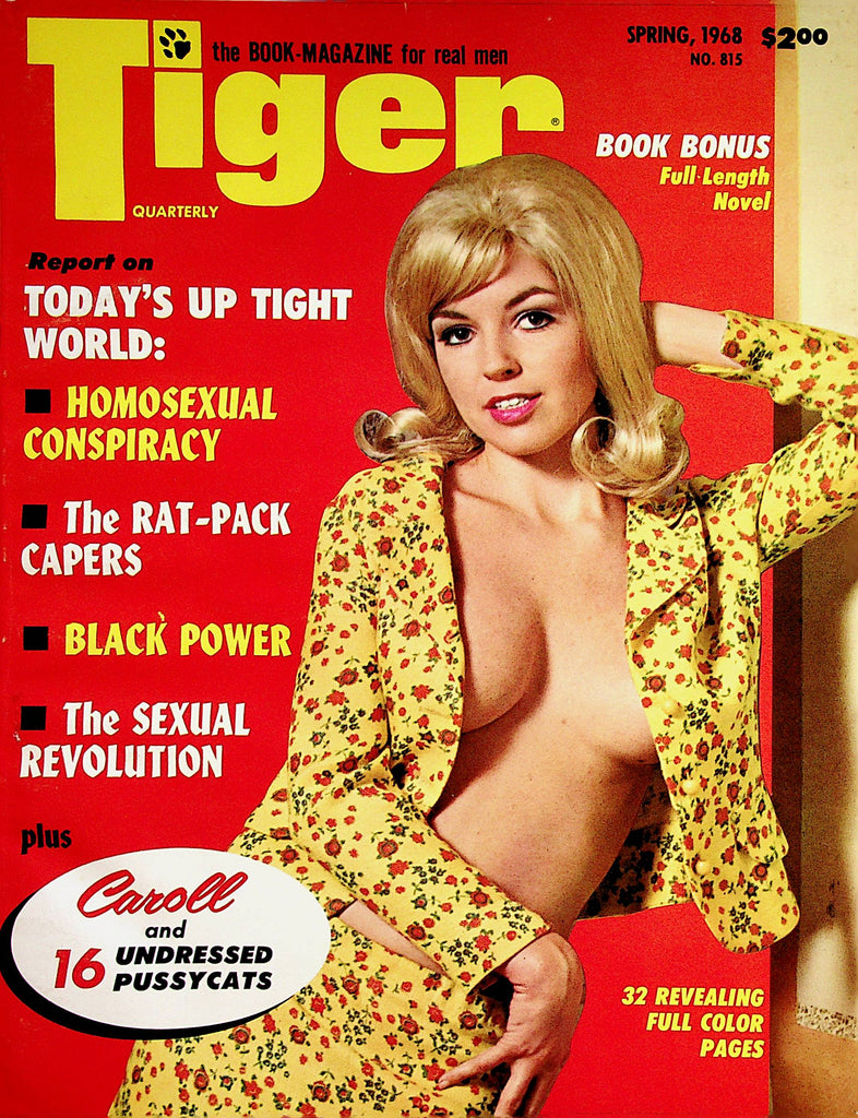 Tiger  Magazine  Covergirl Caroll  Spring 1968  050422lm-p