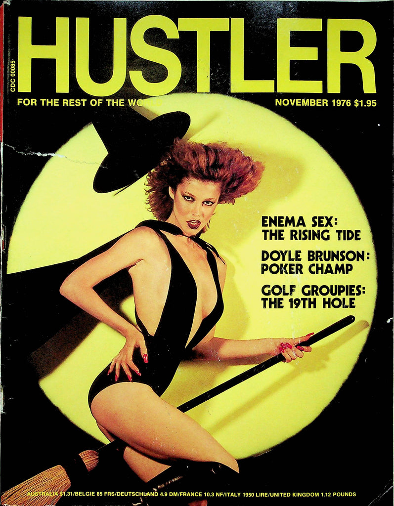 Hustler Magazine Emma Sex & Doyle Brunson November 1976  063022RP
