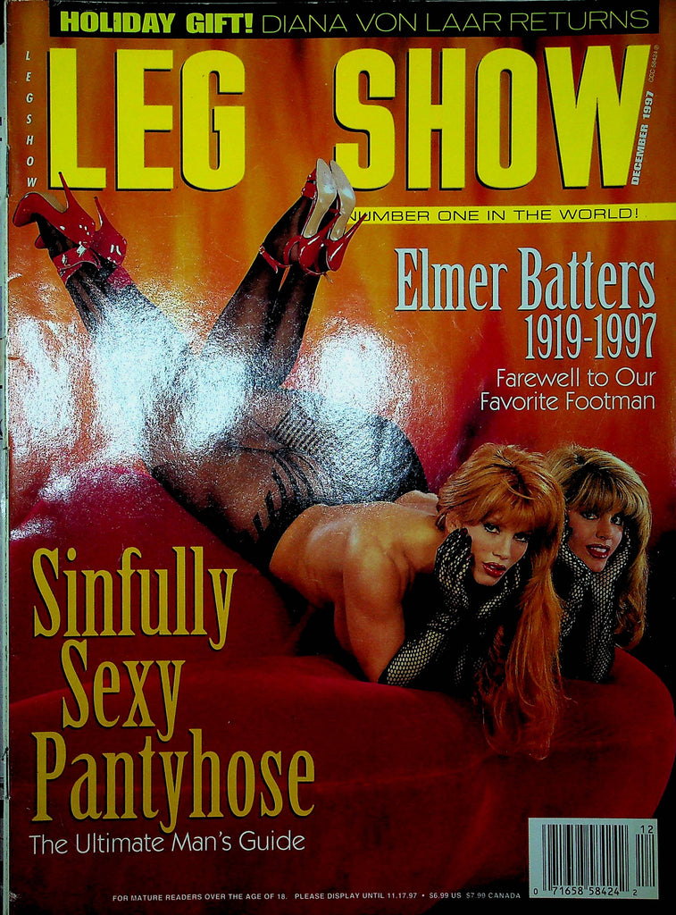 Leg Show Magazine Anastasia & Anita December 1997 121622RP