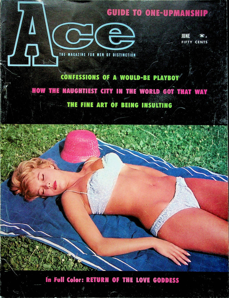 Ace Magazine The Naughtiest City In The World June 1961 061622RP