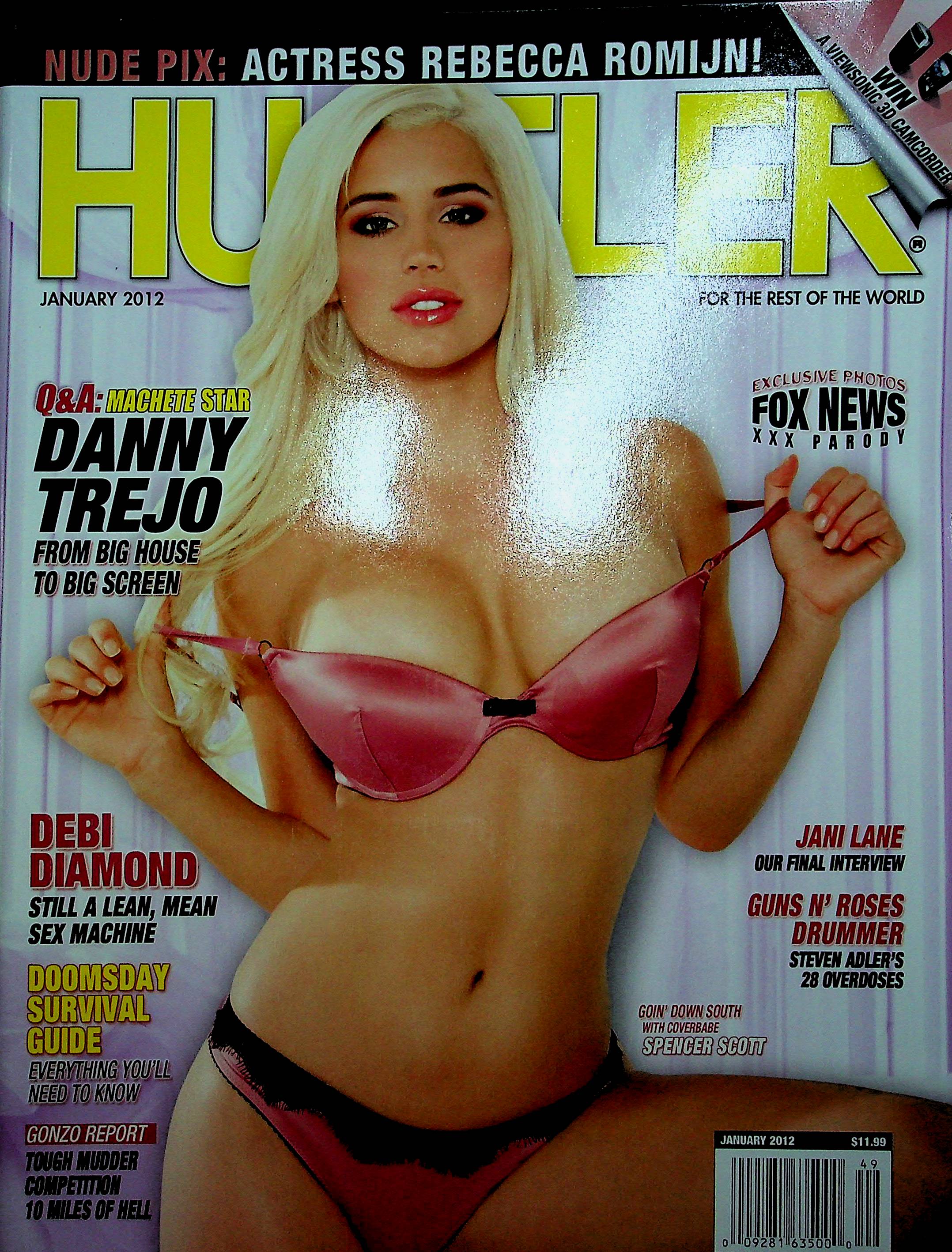 Hustler Magazine Danny Trejo & Jani Lane January 2012 051822RP – Mr-Magazine