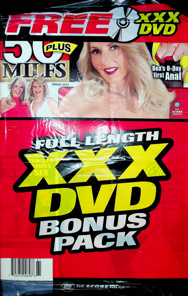 50 Plus Milfs Magazine Bea Spring 2014 SEALED W/DVD 101222RP