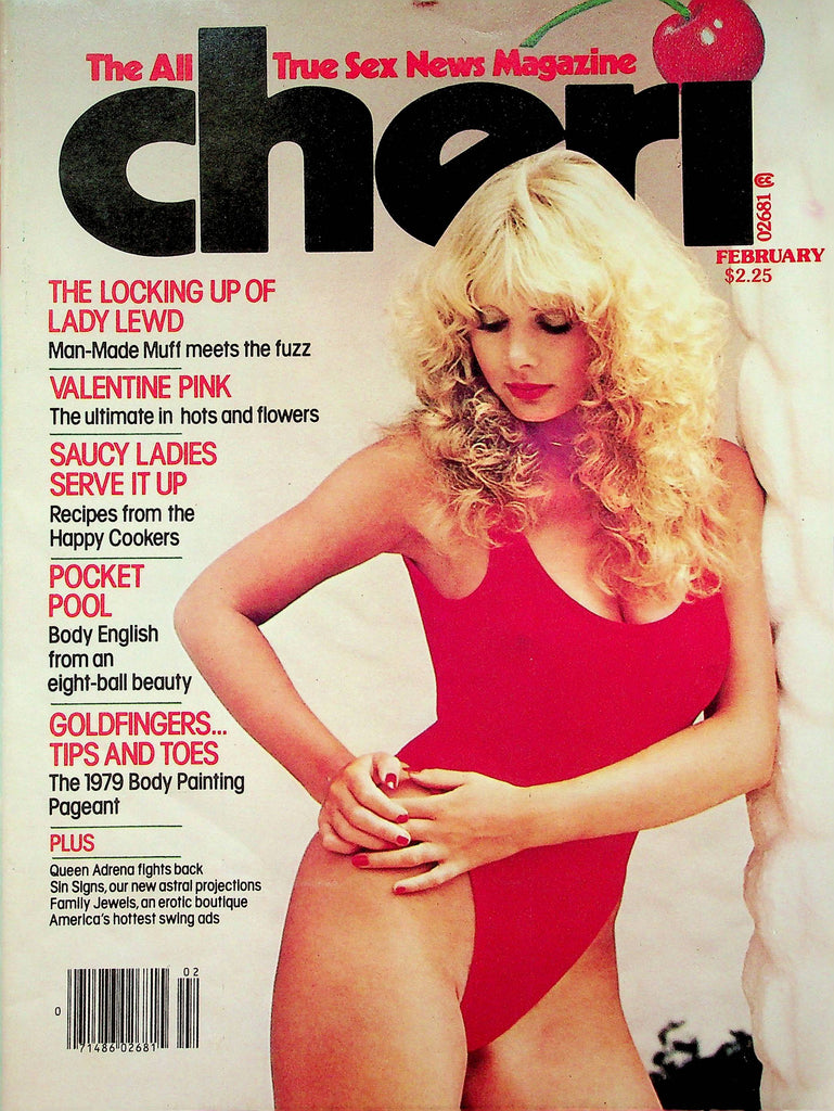 Cheri Adult Magazine Valentine Pink & Queen Adrena February 1979 063022RP