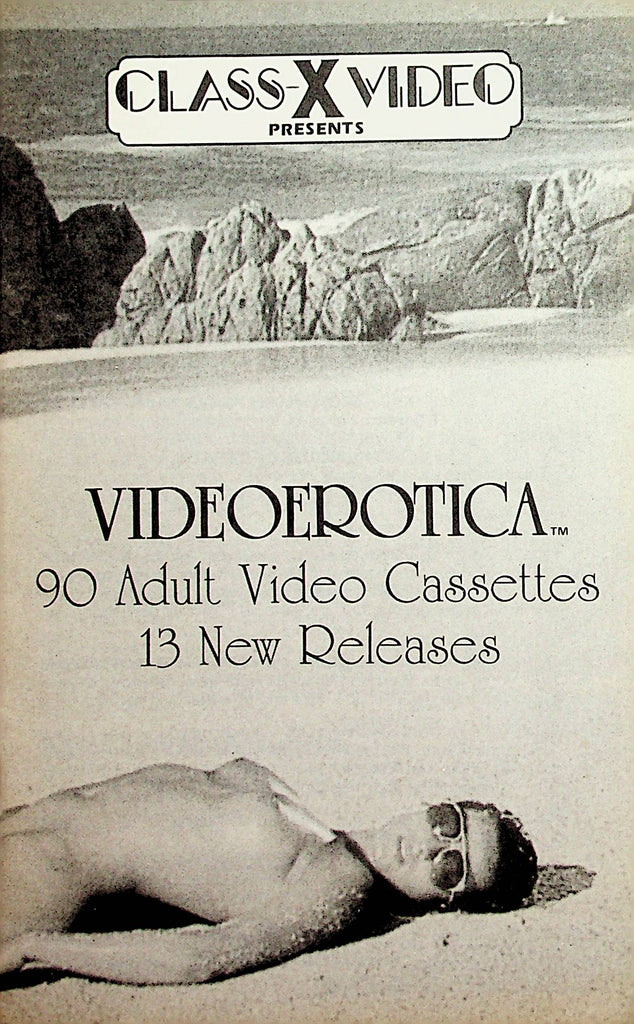 Class X Video Presents Videorotica Catalog  1970's    030123lm-p