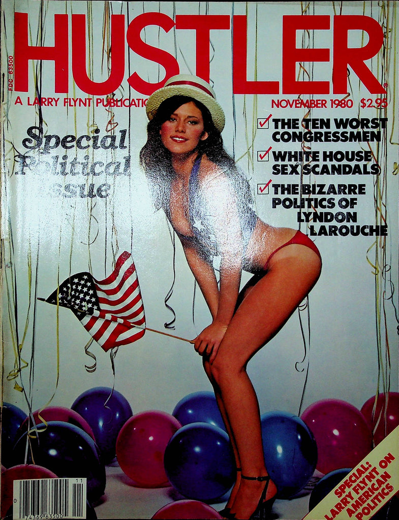 Hustler Magazine Special Political Issue Dawn & Lyndon LaRouche November 1980 120622RP