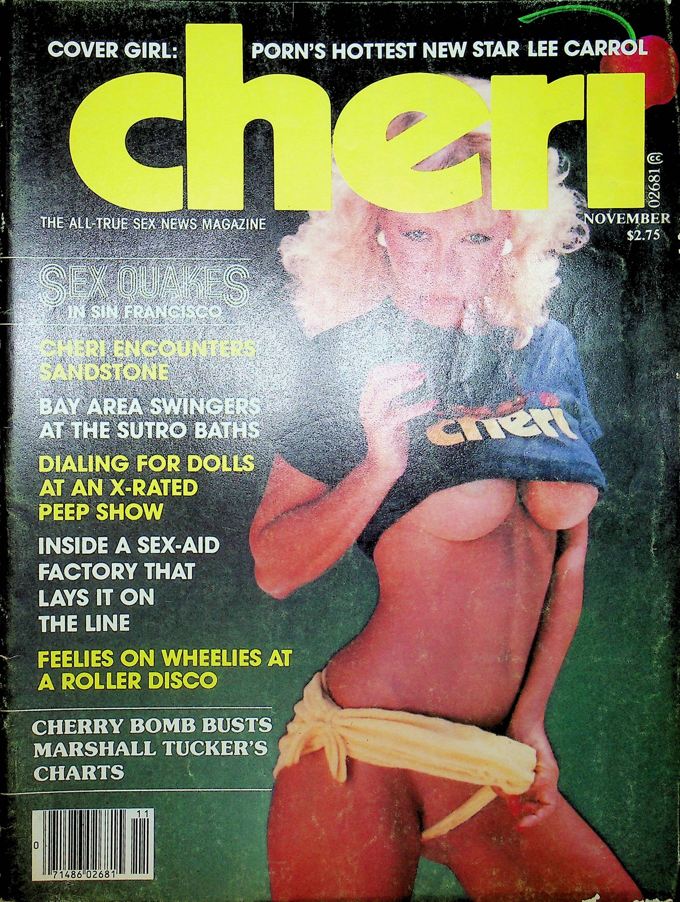 Cheri Magazine Marshall Tucker and Lee Carrol November 1980 120522RP image pic