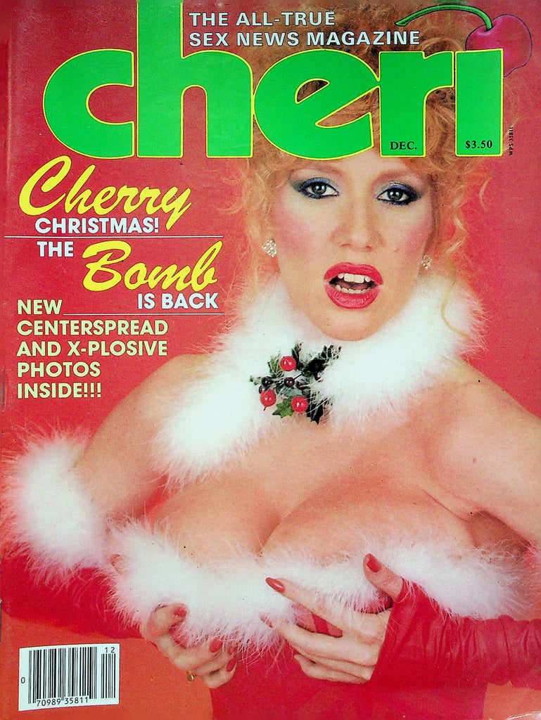 Cheri Magazine Cherry Christmas The Bomb Is Back W/ Centerfold December 1984 061322RP