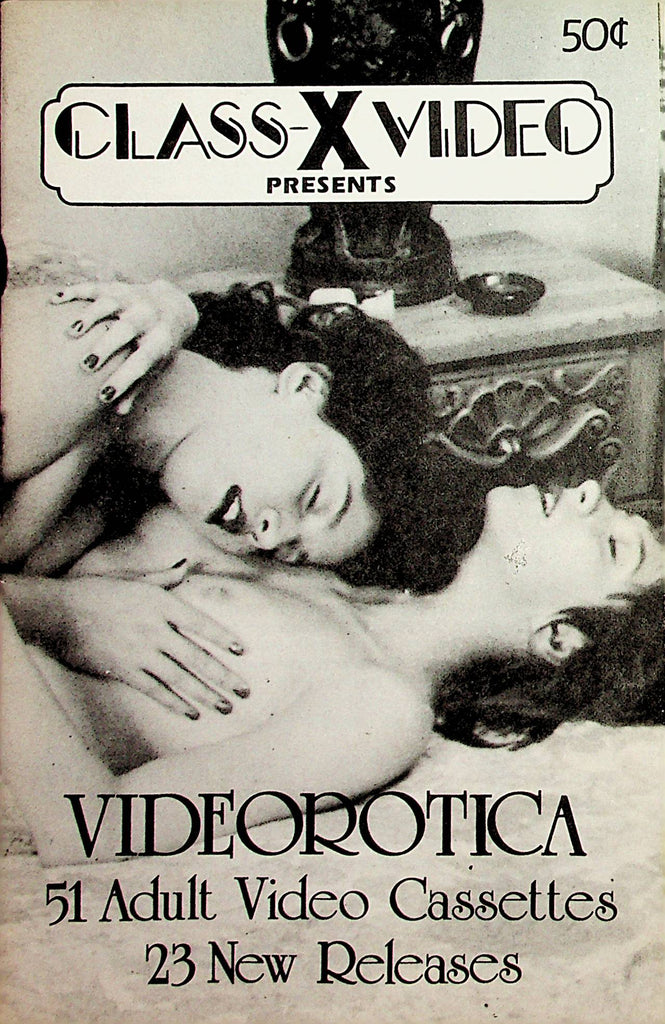 Class X Video Presents Videorotica Catalog  1970's    030123lm-p