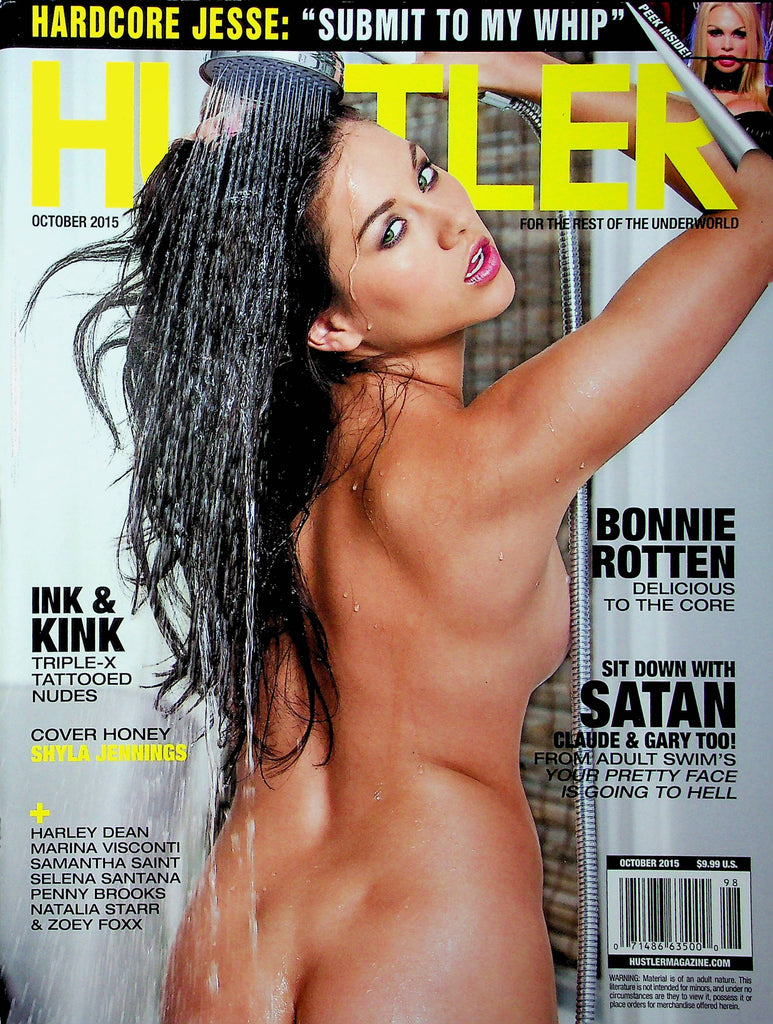Hustler Magazine Shyla Jennings & Bonnie Rotten October 2015 012823RP