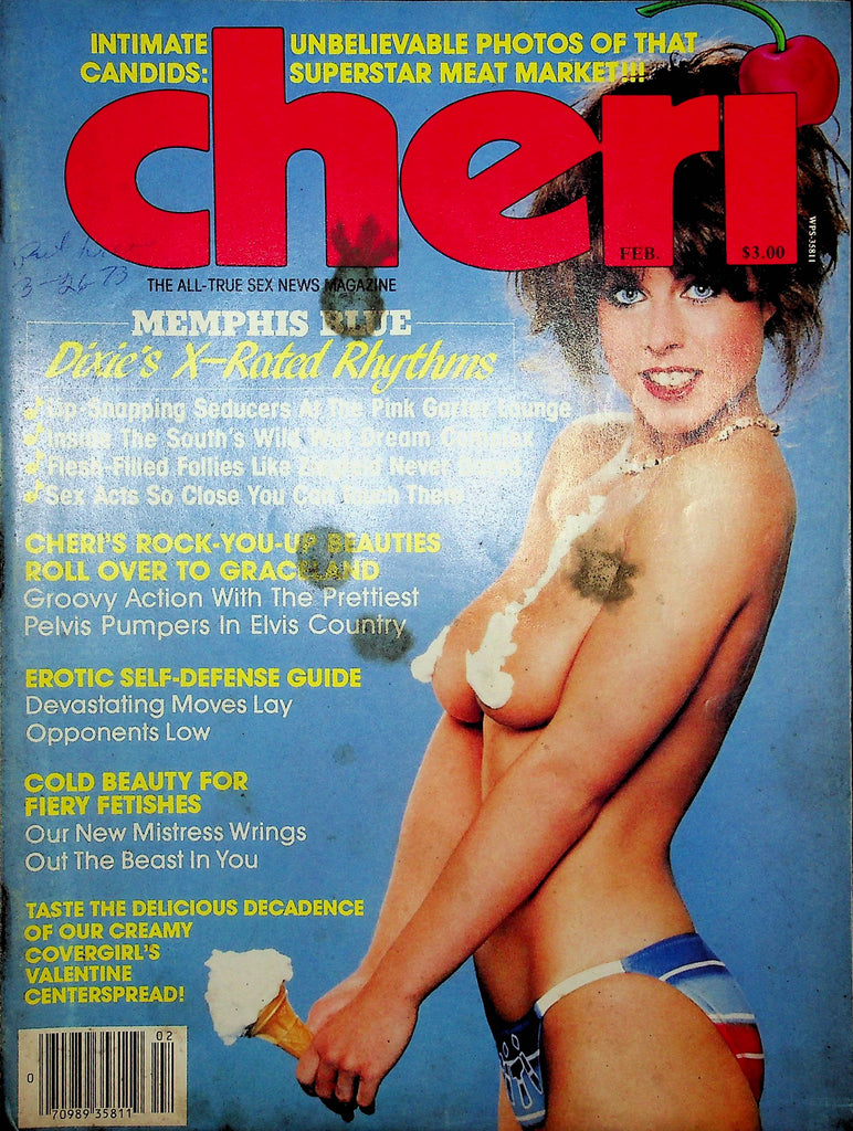 Cheri Magazine Memphis Blue & Self Defense Guide February 1983 120522RP