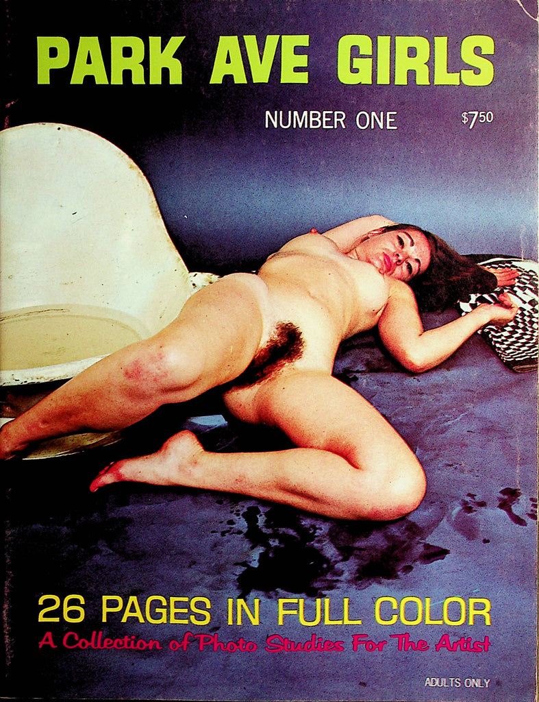 Park Ave Girls Magazine  Naked Photo Studies  #1  1970's  122921lm-dm