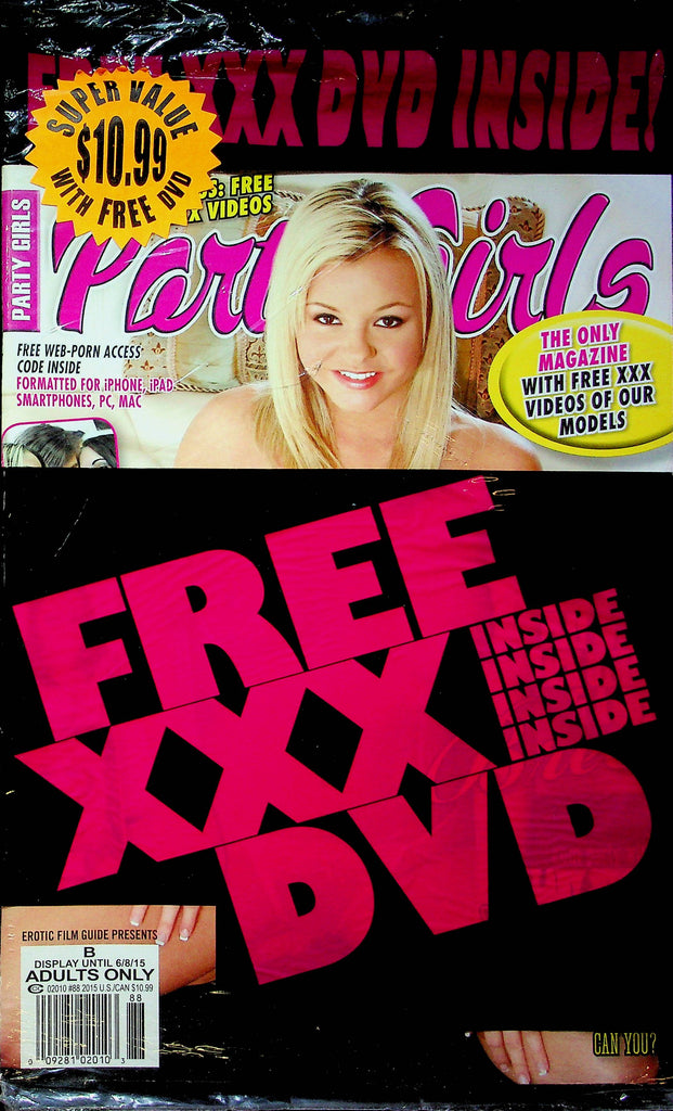Party Girls Magazine #88 2015 SEALED W/DVD 022023RP