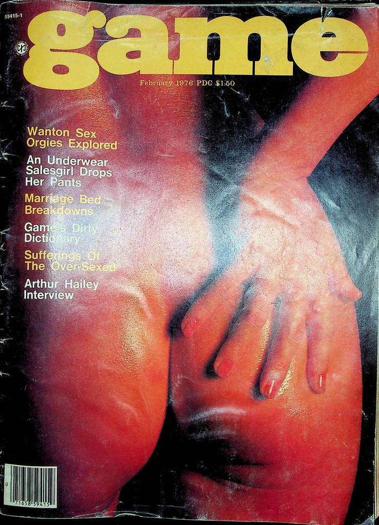 Game Magazine Arthur Hailey & Mitzy & Roxy February 1976 092822RP