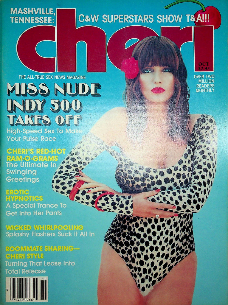 Cheri Magazine Miss Nude Indy 500 Takes Off October 1981 100522RP