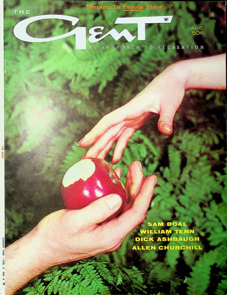 The Gent Magazine Sam Boal William Tenn August 1960 022723RP