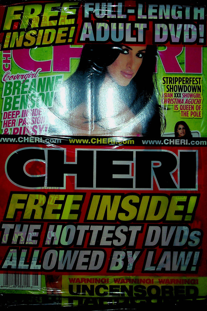 Cheri Magazine Chanel Preston & Breanne Benson February 2013 #198 W/DVD 112822RP2