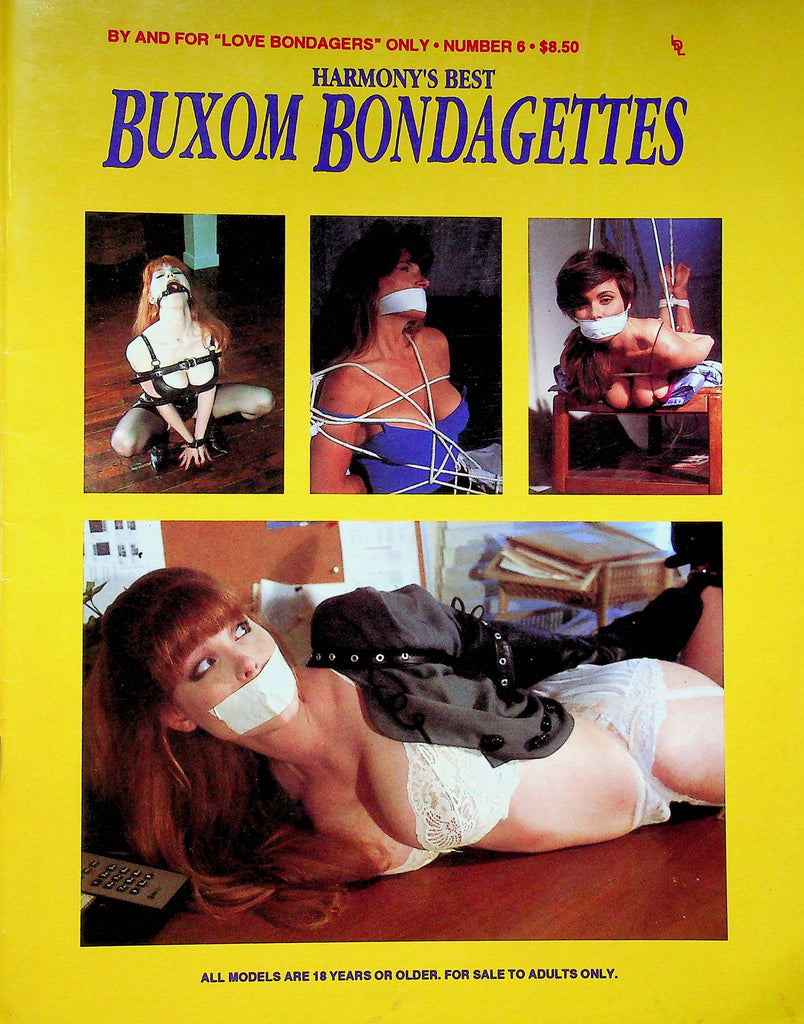 Harmony's Best Buxom Bondagettes Magazine No.6 1992 122622RP
