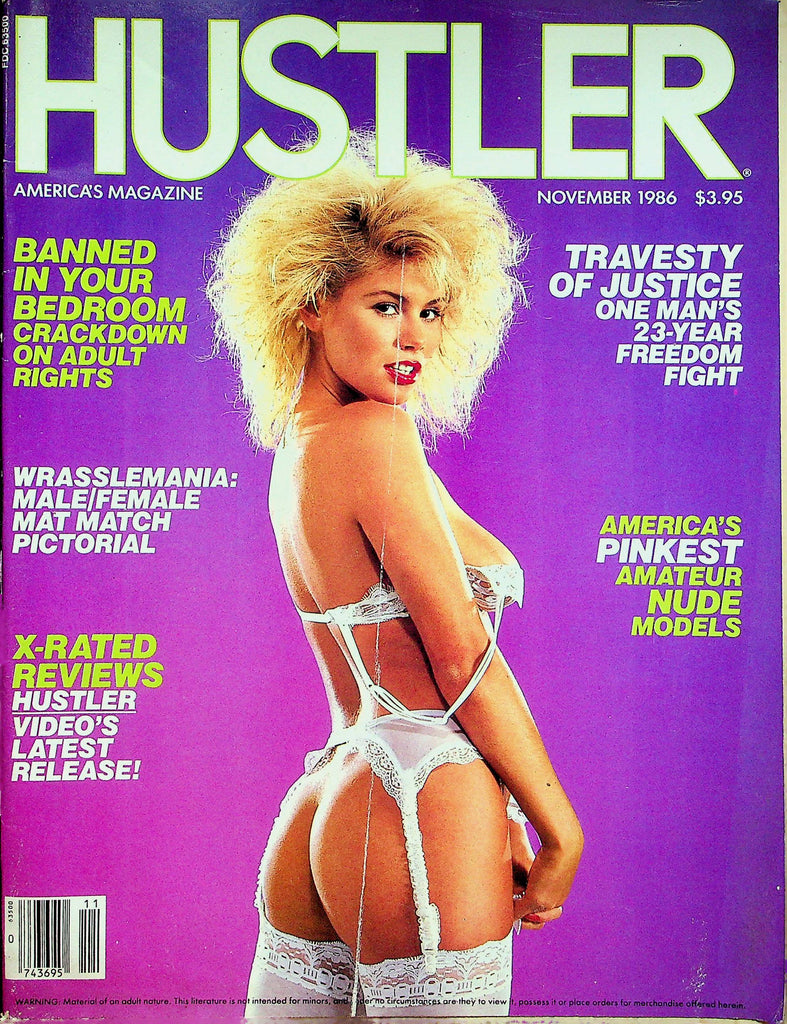 Hustler Magazine James Dean Walker & Jeanie & Kate November 1986 08152 –  Mr-Magazine