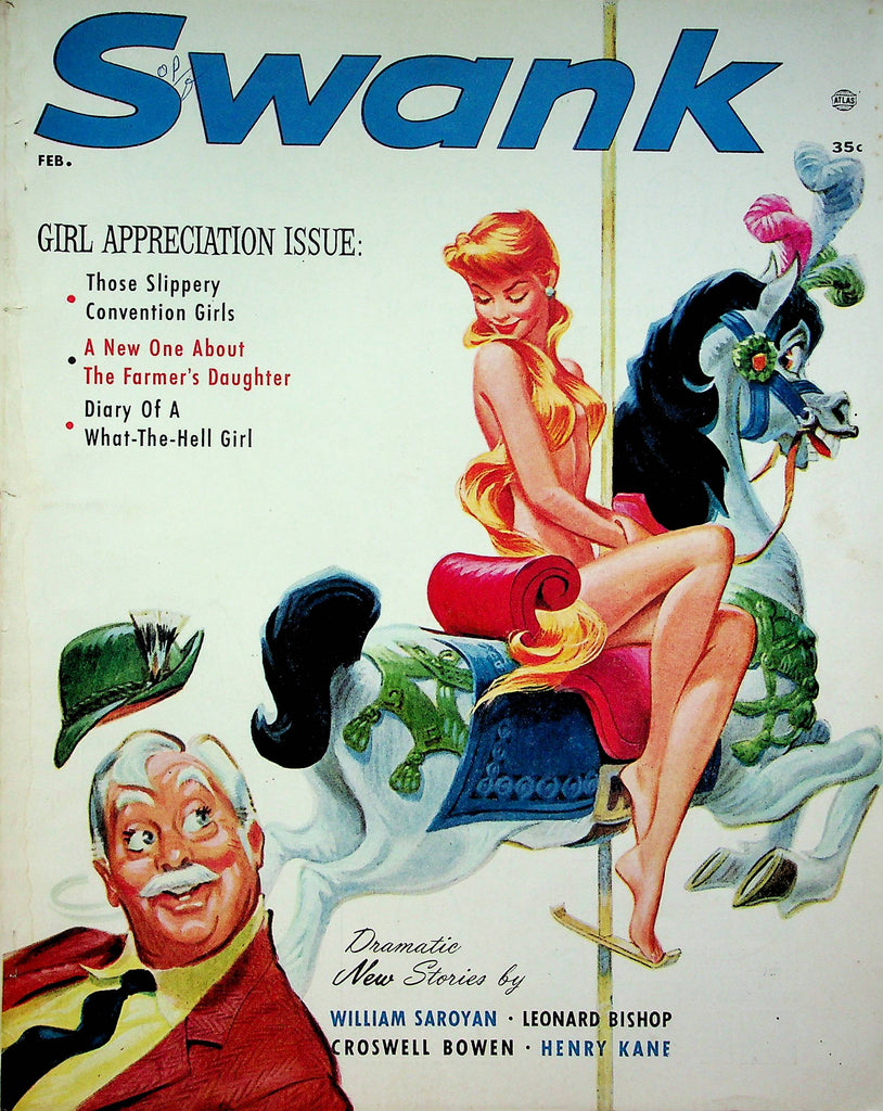 Swank Magazine  Girl Appreciation Issue February 1957 060122RP