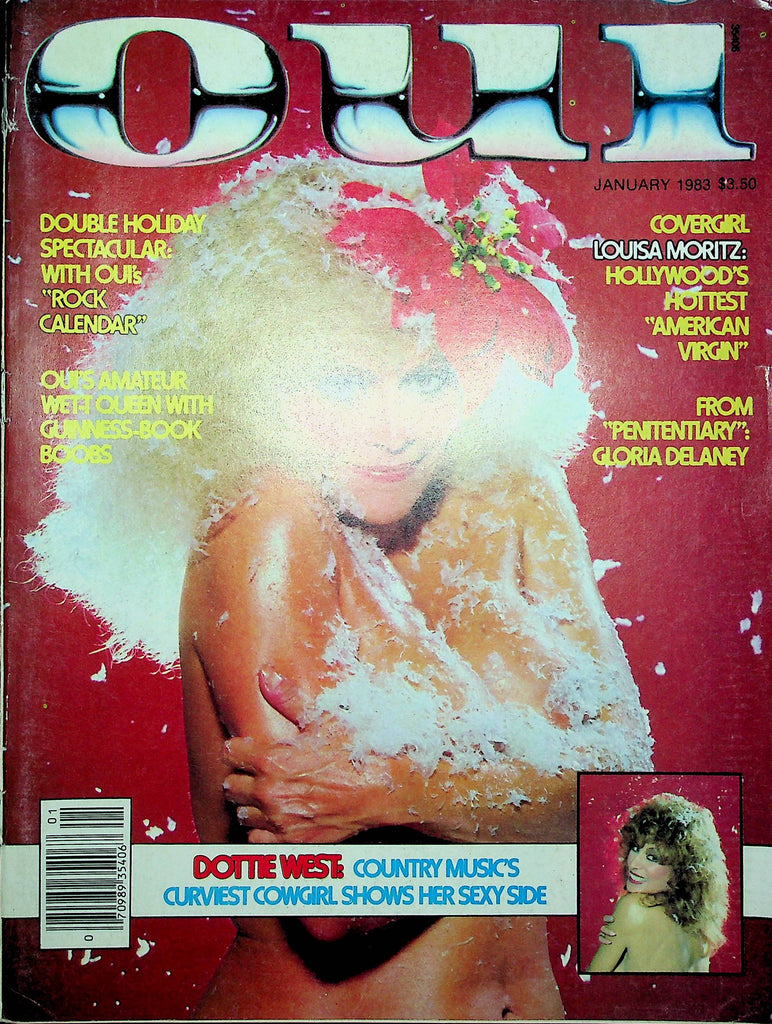 OUI Magazine Louisa Moritz Dottie West January 1983 111622RP