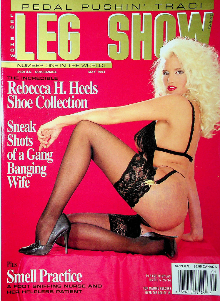 Leg Show Magazine Rebecca H. Heels Shoe Collection May 1994 022423RP