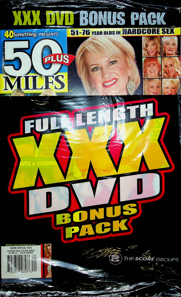 50 Plus Milfs Magazine Special #220 W/DVD 100822RP