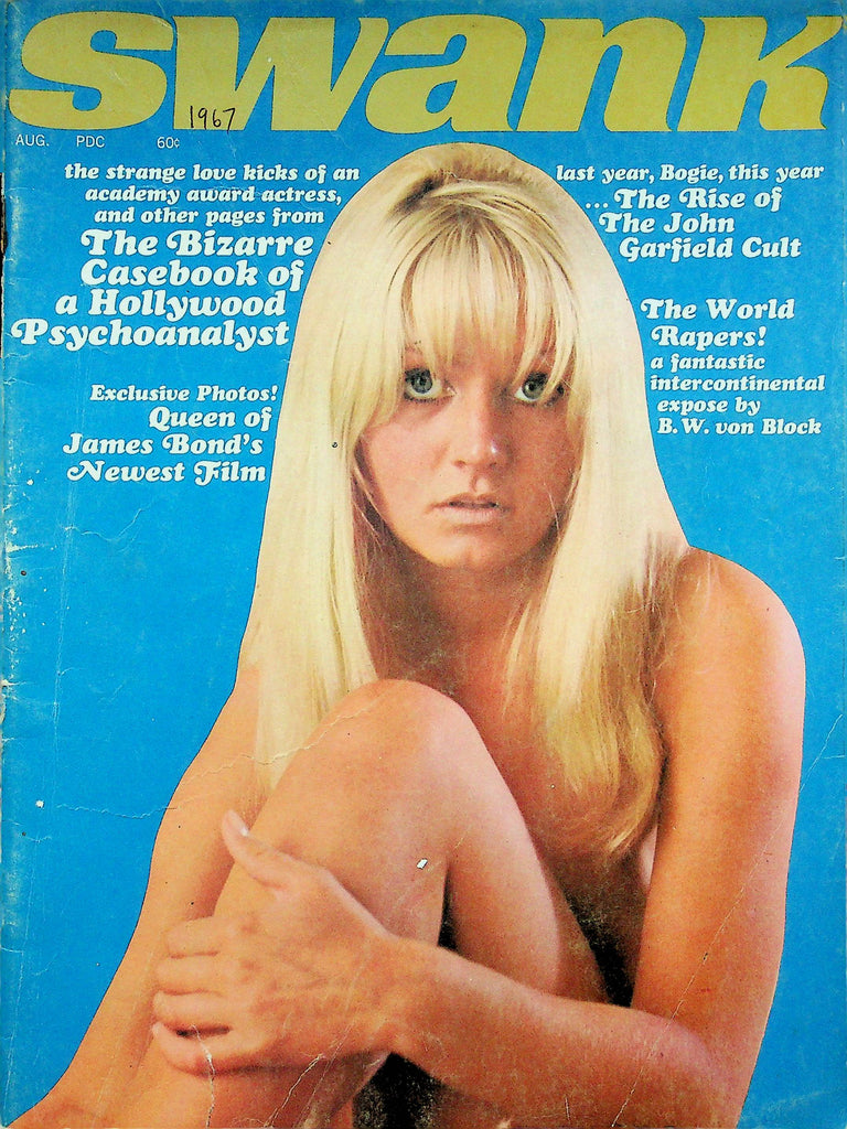 Swank Magazine The Garfield Cult & Freddie & Sanforized Doll August 1967 070622RP
