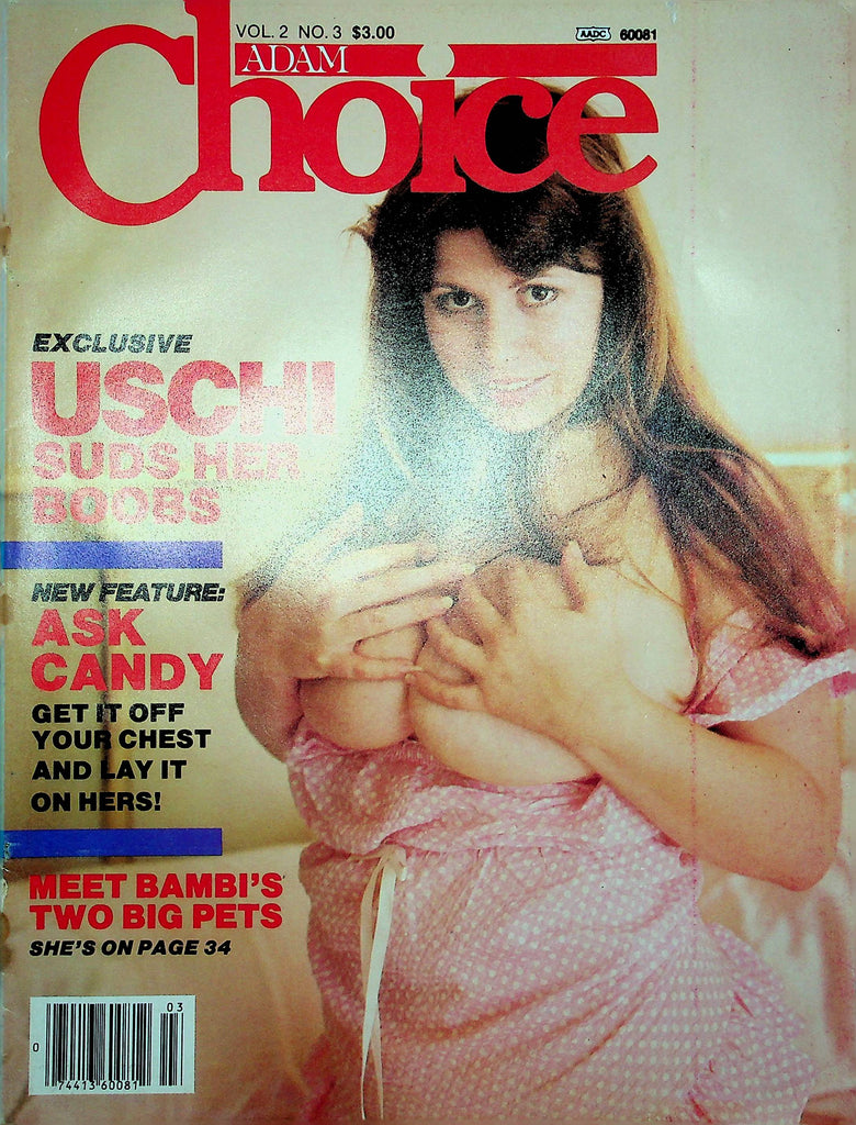 Adam Choice Magazine Uschi & Candy Vol.2 No.3 111622RP