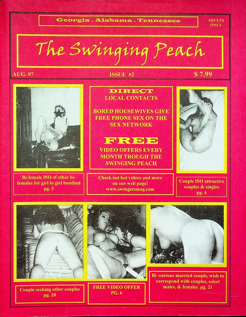 The Swinging Peach Magazine August 1997 #2 090622RP