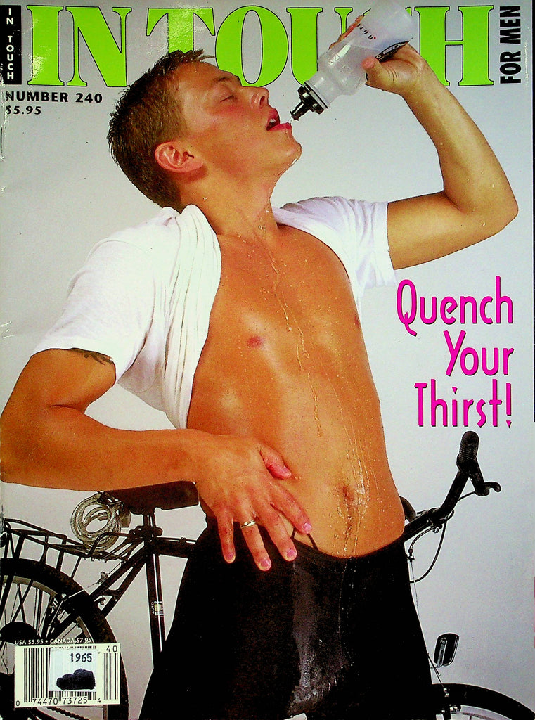 In Touch Adult Magazine Trevor Martin & Mason Walker #240 April 1997 062022RP