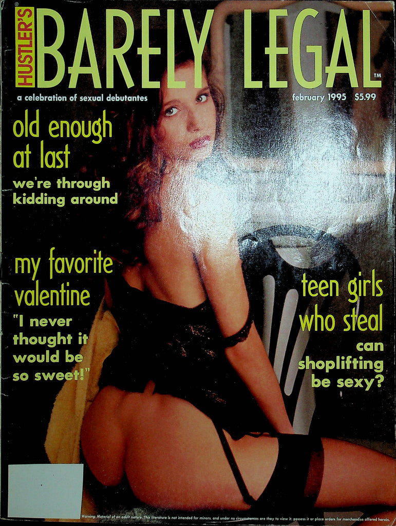 Hustler's Barely Legal Magazine Kate Carla & Kathleen February 1995 081722RP