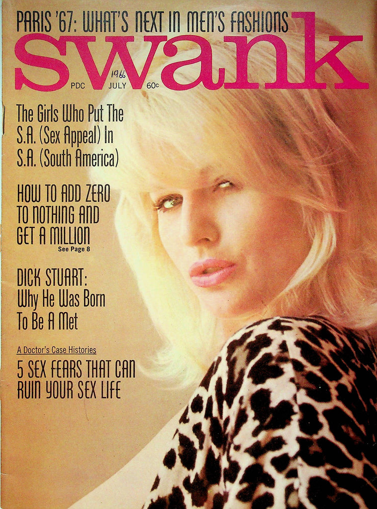 Swank Magazine Dick Stuart & Paris '67 July 1966 061022RP