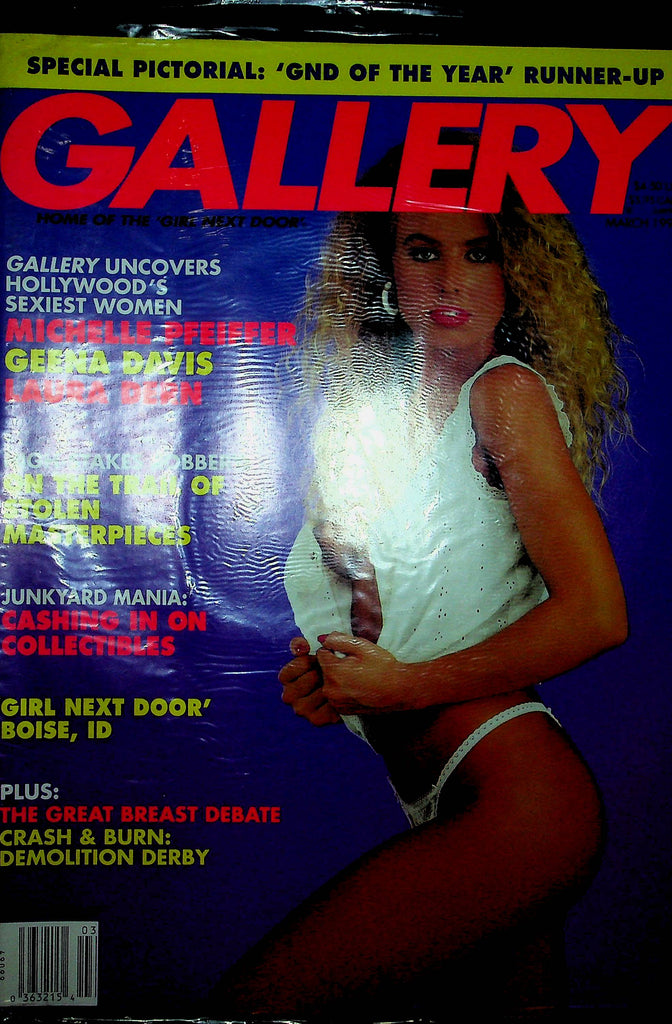 Gallery Magazine Michelle Pfeiffer & Geena Davis March 1992 011623RP