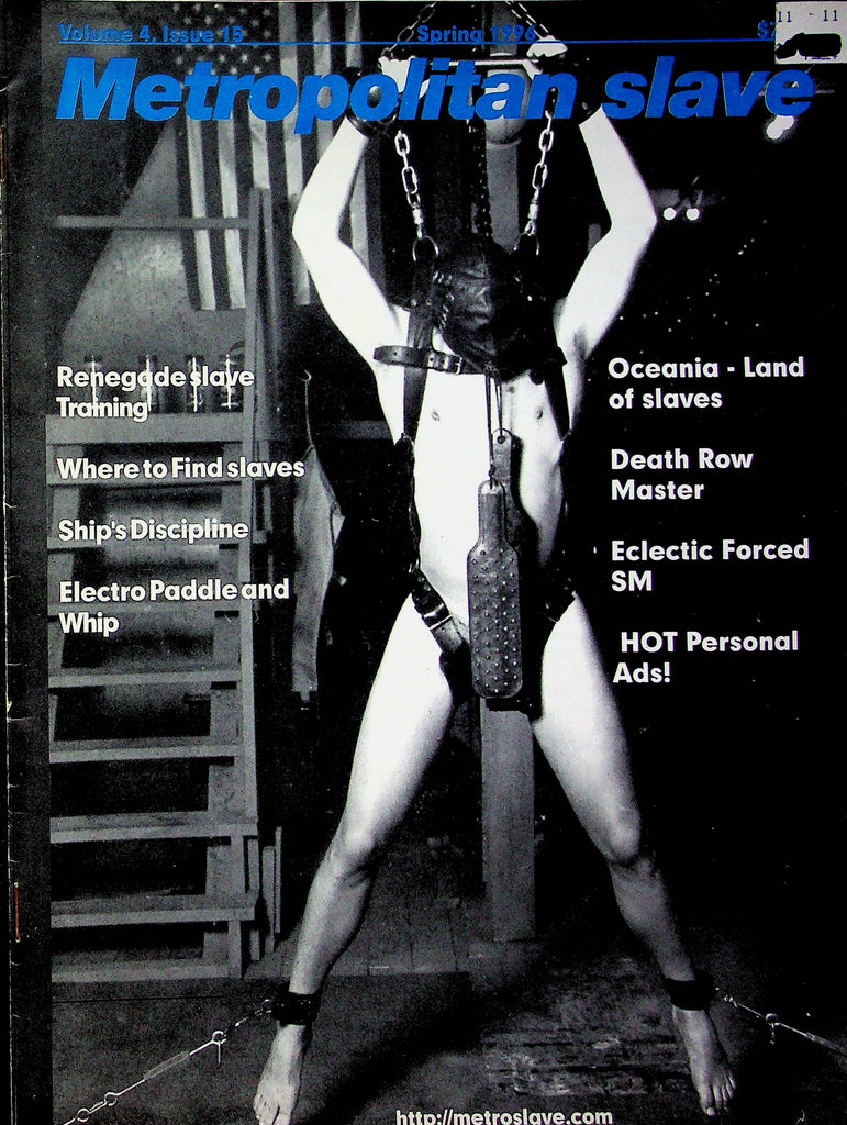 Metropolitan Slave Magazine Oceania & SM Spring 1996  022323RP