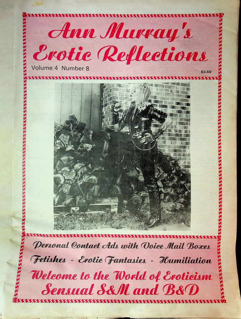 Oversized Swinger Magazine Ann Murray's Erotic Reflections Vol.4 No.8 021023RP