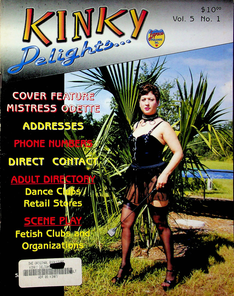 Kinky Delights Magazine Mistress Odette & Dance Clubs Vol.5 No.1 022323RP