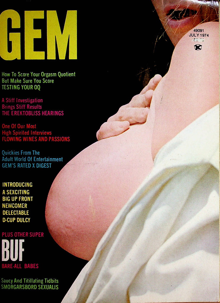 Gem Busty Magazine  Gem Of The Month Busty Dulcy  July 1974        081222lm-p2