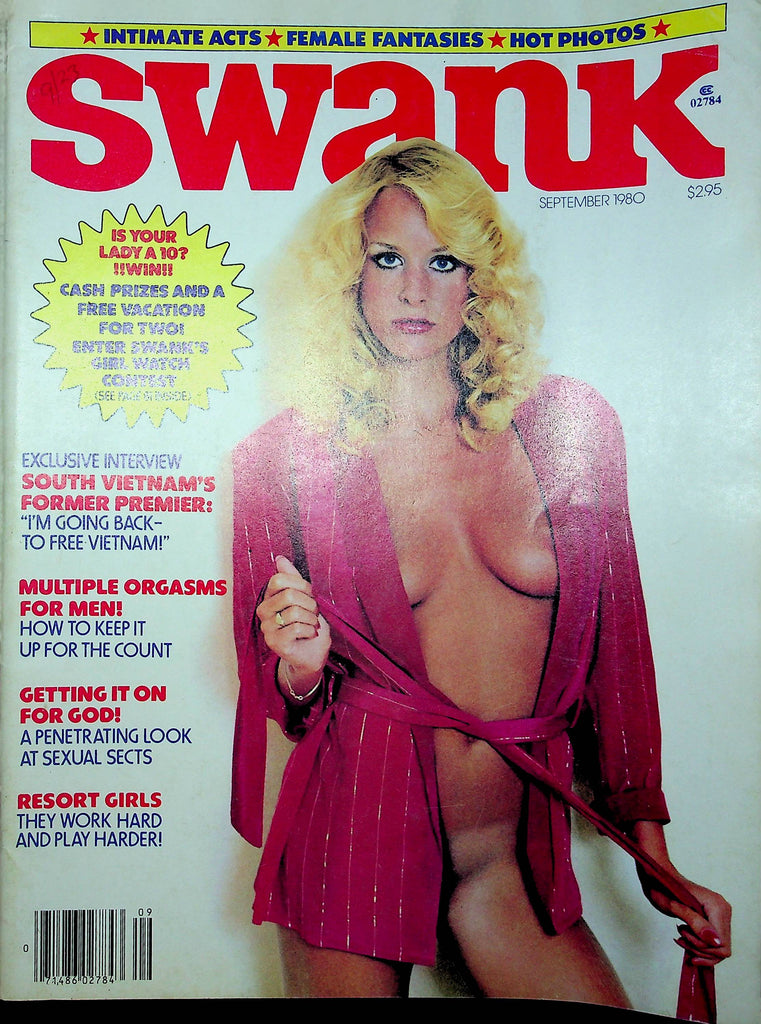 Swank Magazine Different Strokes & Female Fantasies September 1980 011023RP