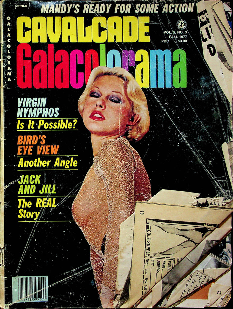 Cavalcade Adult Magazine Galacolorama Ft. Jack And Jill Fall 1977 good reading copy 033123RP